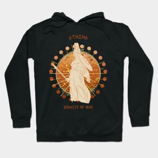 Athena goddess of wisdom and warfare Hoodie